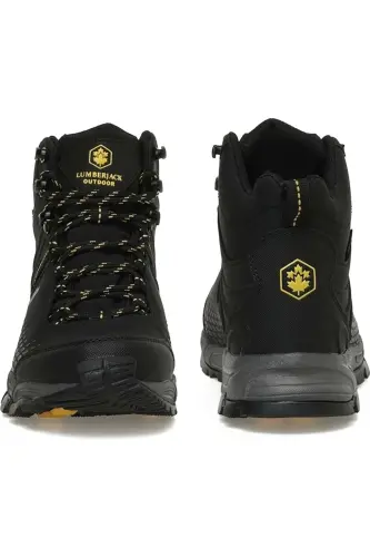 A10138666612010 101386666 Flake Hı 3pr Men's Boots Black/Yellow - 5