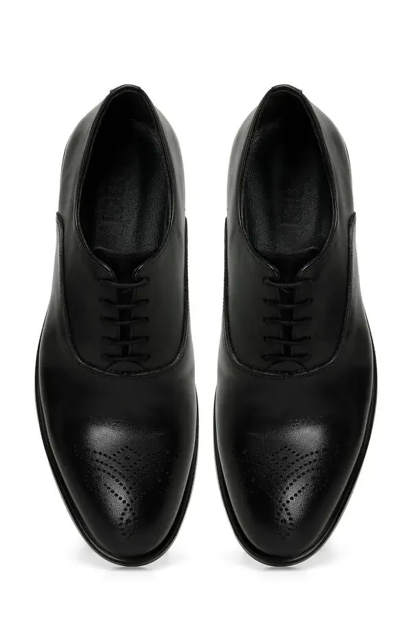 Incı Peony 4fx Siyah Erkek Klasik Ayakkabı-Siyah - 4