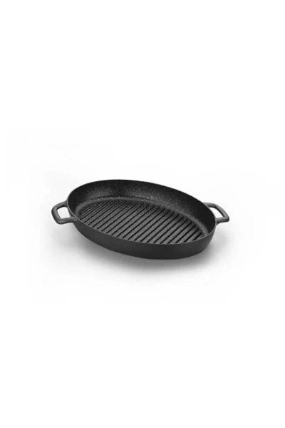 A1374 Gusto Volkanit Double Handle Oval Pan - 5