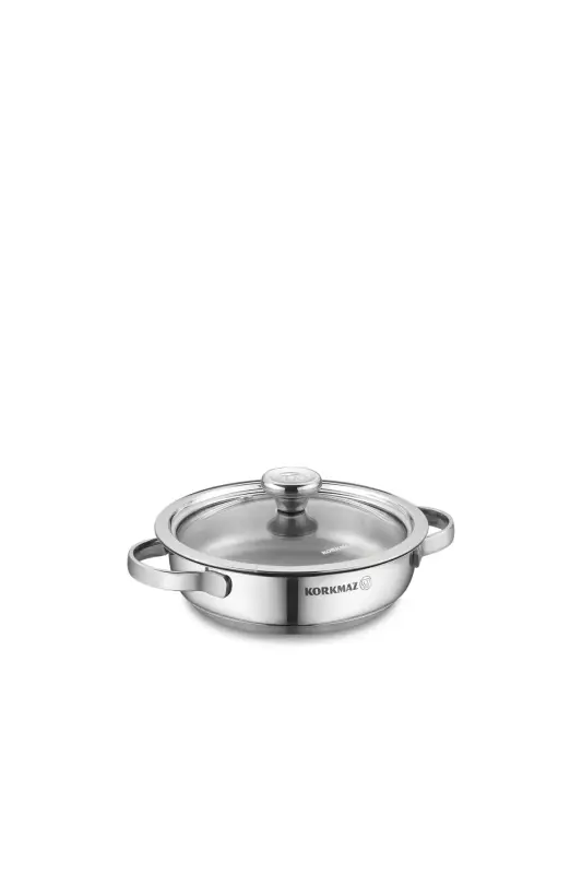 A1500 Minika 14 sm Inox Omlet Pan - KORKMAZ