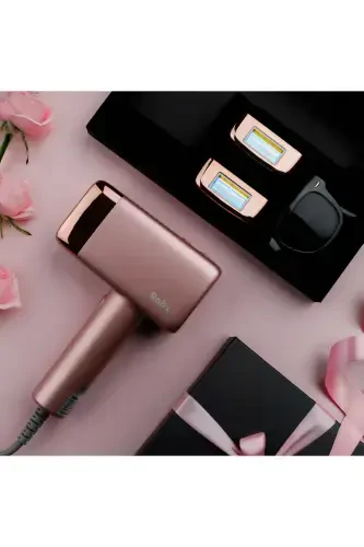 A2024 3 Million Flashes 3 Heads Body-Face-Private Area Unisex Epilation Ultra Series Flashes-Pink - 2