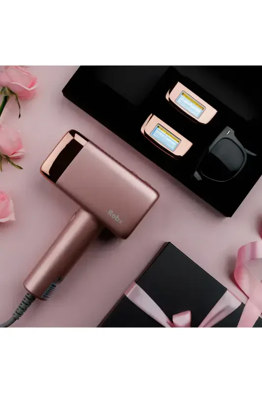 A2024 3 Million Flashes 3 Heads Body-Face-Private Area Unisex Epilation Ultra Series Flashes-Pink - 2