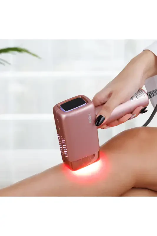 A2024 3 Million Flashes 3 Heads Body-Face-Private Area Unisex Epilation Ultra Series Flashes-Pink - 3