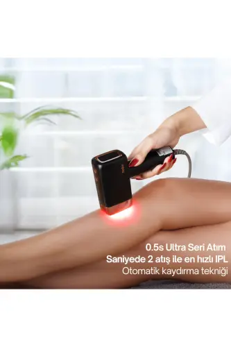A2024 Yeni Seri 3 Milyon Atım 3 Başlık Vücut-yüz-özel Bölge Ultra Hızlı Bay&bayan Epilasyon - Siyah - 4