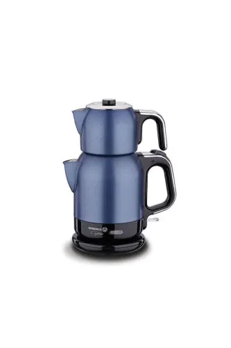 A331-07 Caytema Electric Kettle Azura/chrome-AZ - KORKMAZ