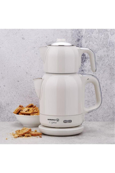 A331-08 Çaytema Electric Kettle Vanilla/Chrome - 7