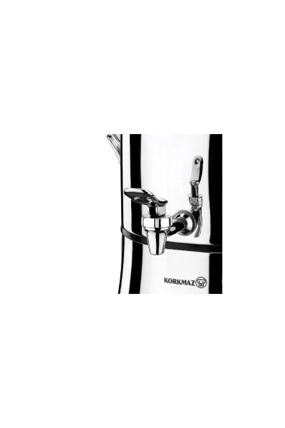 A334 Nosta Mega Stainless Steel/Chrome Samovar - 3