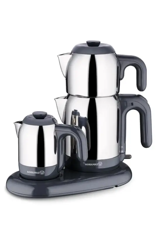 A353 Mia Choy Va Qahva Mashinasi - Inox/füme / 1600 Watt / 1,7 Lt-Füme - KORKMAZ