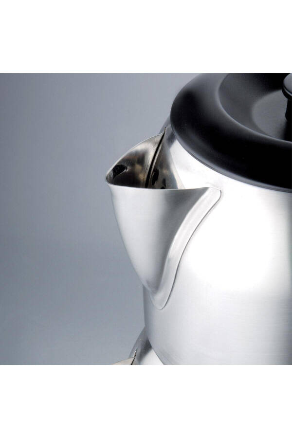 A359 Demkolik Inox/Black Electric Kettle 1.8 lt - 4