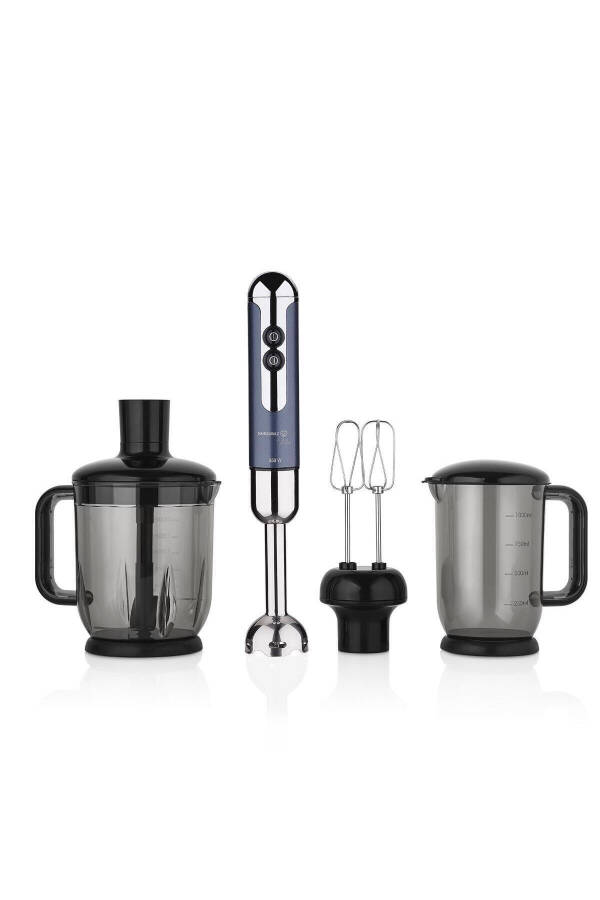 A447-13 Mia Mega Blender Set Azura/Chrome - 1