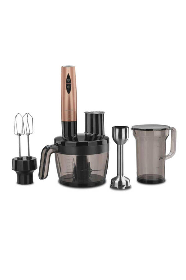 A455-02 Vertek Çoklu Blender Seti Rosa Altın - 9