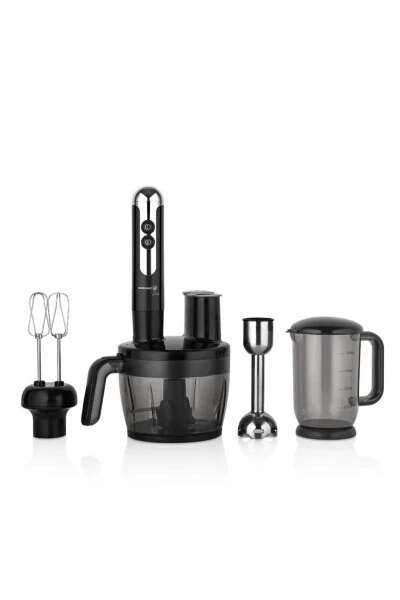 A457-06 Mia Multi Siyah/krom Blender Set - KORKMAZ