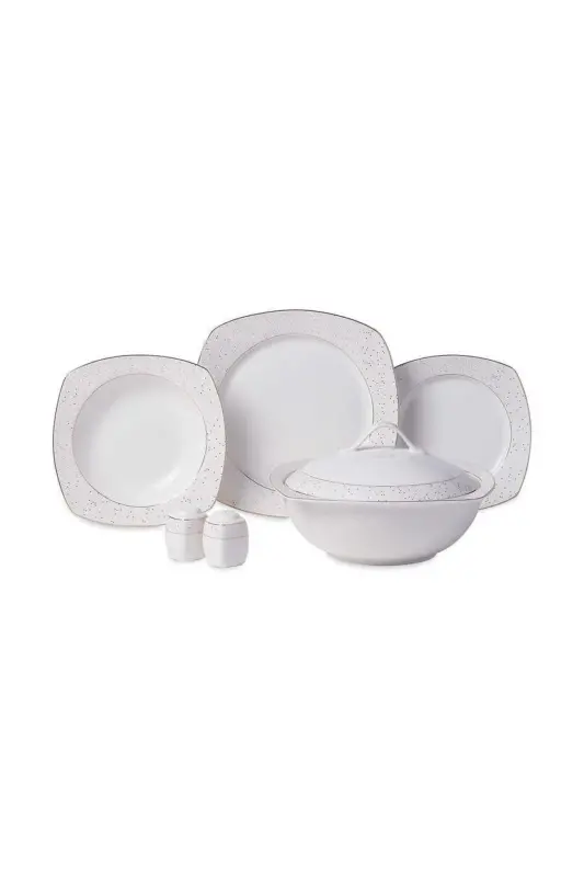 A8126 Mona Collection 60 Piece Square Dinner Set - 3