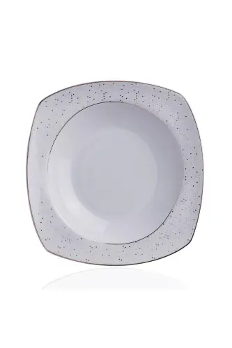 A8126 Mona Collection 60 Piece Square Dinner Set - 7