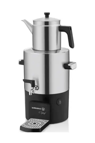A841 Çayşef Inox Mat Satin Semaver - Renkli 