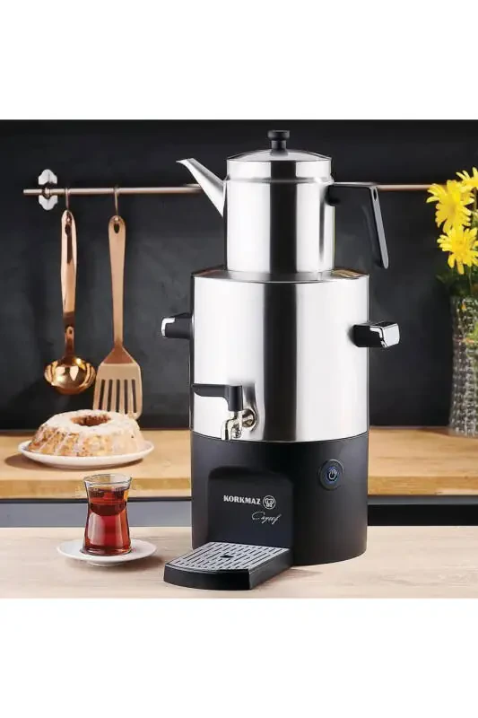 A841 Chayshef Samovar Inox/satin-İNOX - 1