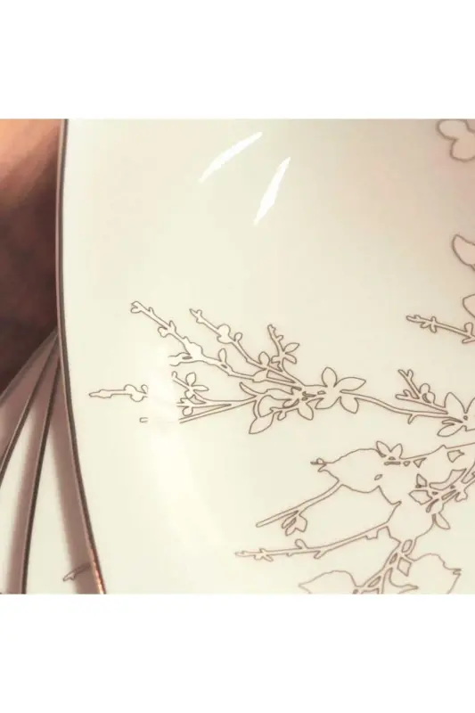 A8428 Bone Selection 60 dona kvadrat shaklli ovqat to'plami - 5