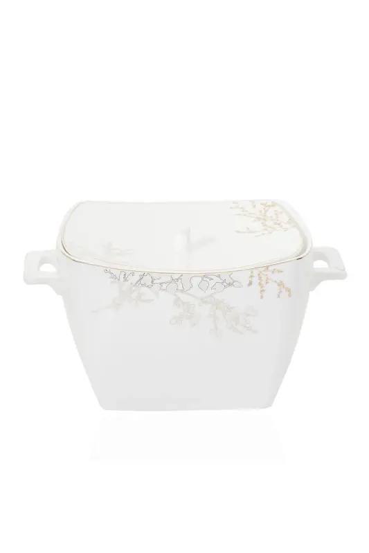 A8428 Bone Selection 60 Piece Square Dinner Set - 2