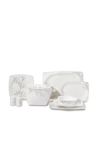 A8428 Набор столовых приборов Bone Selection 60 предметов, квадратный - 1