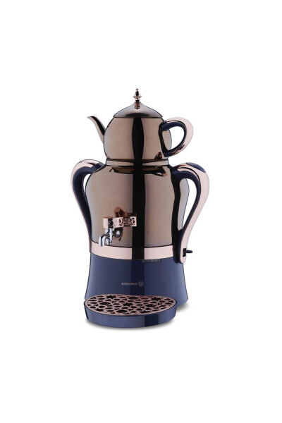 A843-02 Hanedan Samovar Azura Rosegold - KORKMAZ