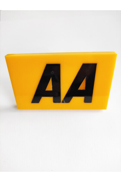 Aa Yellow Plexiglass Shutter Arm Screw-on - REPLAX
