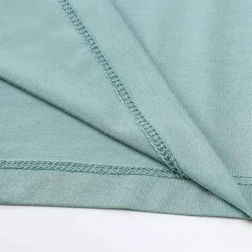 Aablexema Baby Short Yozgi Pijamalar - Toddler Salqin Jammies Pjs Bambukdan Rayon, 2 dona Bolalar Uyqu Kiyimi O'g'il Qizlar uchun - 5