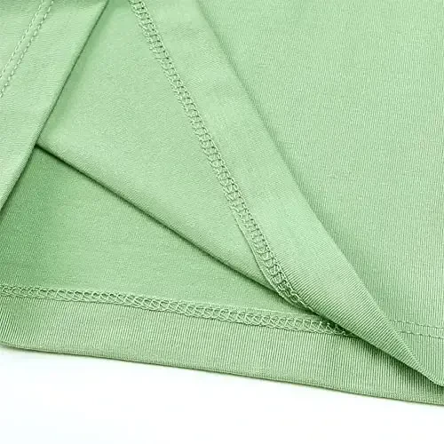 Aablexema Baby Short Summer Pajamas - Toddler Cool Jammies Pjs Rayon from Bamboo,2pcs Kids Sleepwear Set for Boys Girls - 5