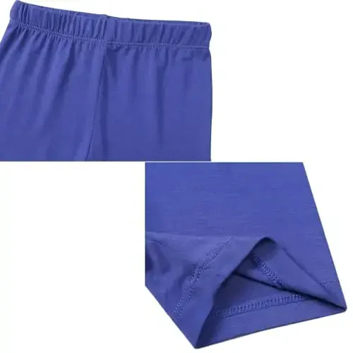 Aablexema Baby Short Summer Pajamas - Toddler Cool Jammies Pjs Rayon from Bamboo,2pcs Kids Sleepwear Set for Boys Girls - 4