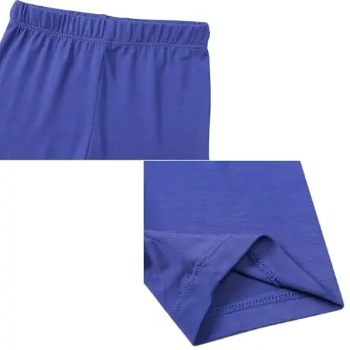 Aablexema Baby Short Summer Pajamas - Toddler Cool Jammies Pjs Rayon from Bamboo,2pcs Kids Sleepwear Set for Boys Girls - 4