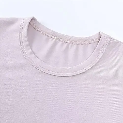 Aablexema Baby Short Summer Pajamas - Toddler Cool Jammies Pjs Rayon from Bamboo,2pcs Kids Sleepwear Set for Boys Girls - 3