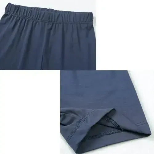 Aablexema Baby Short Summer Pajamas - Toddler Cool Jammies Pjs Rayon from Bamboo,2pcs Kids Sleepwear Set for Boys Girls - 4