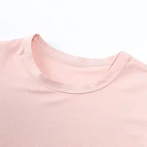 Aablexema Baby Short Summer Pajamas - Toddler Cool Jammies Pjs Rayon from Bamboo,2pcs Kids Sleepwear Set for Boys Girls - 3