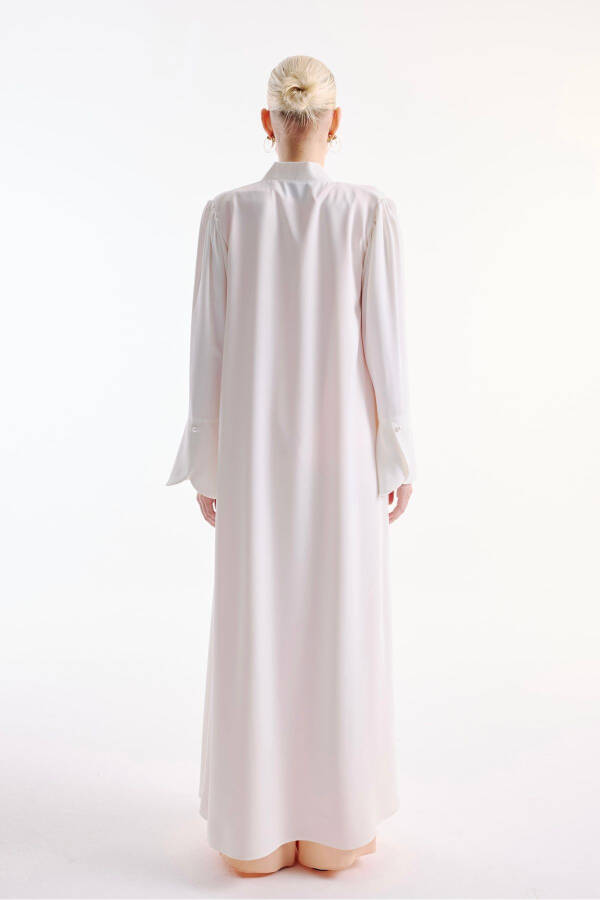 Abaya Volan Kollu Ekru - 5