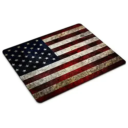 United States National Flag Mousepad Non-Slip Rubber Base Mouse Pads for Computers Laptop Office Desk Accessories Mouse pad (National Flag, 1pc) - MODAZONE (1)