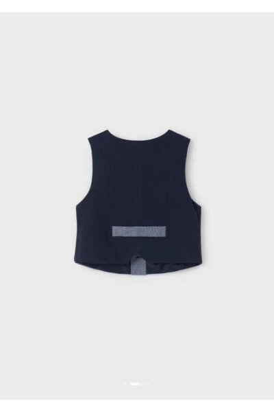 Abel&lula baby boy linen vest 5361 - Modazone (1)