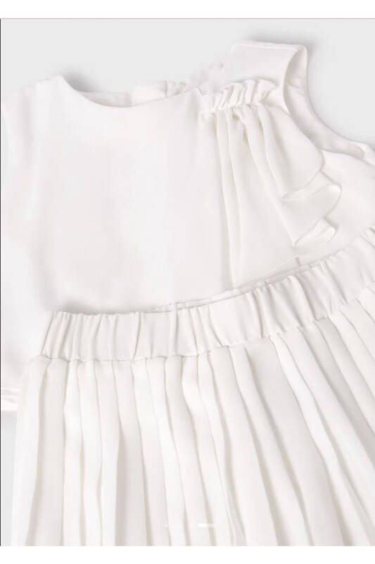 Abel&lula Pleated Chiffon Pants Suit - 4
