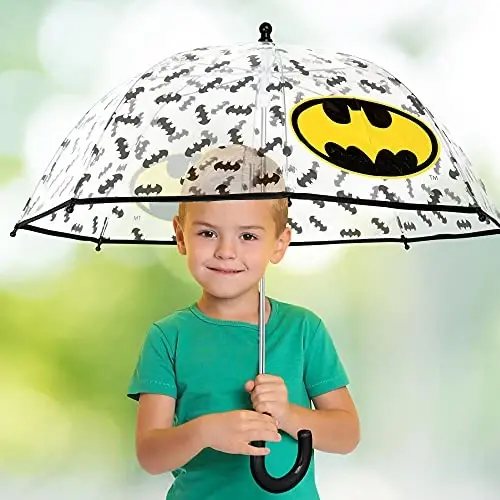 ABG Accessories Kids Umbrella for Boys and Girls Dome clear bubble umbrellas for Rain Windproof & Transparent with Easy Grip Handle Ages 3-10 - ABG (1)