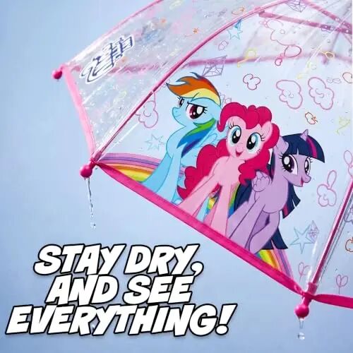 ABG Accessories Kids Umbrella for Boys and Girls Dome clear bubble umbrellas for Rain Windproof & Transparent with Easy Grip Handle Ages 3-10 - 3