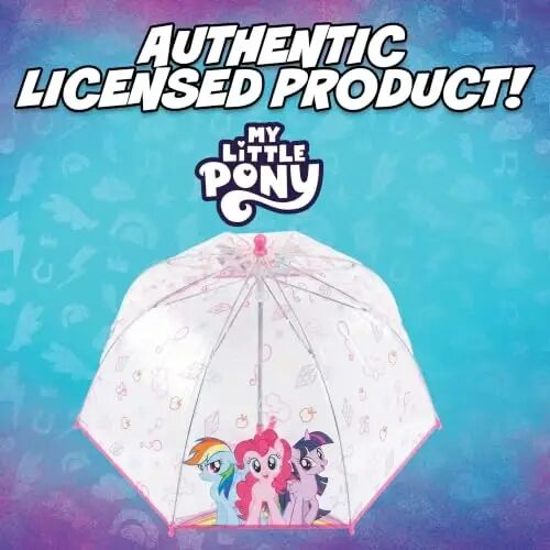 ABG Accessories Kids Umbrella for Boys and Girls Dome clear bubble umbrellas for Rain Windproof & Transparent with Easy Grip Handle Ages 3-10 - 4