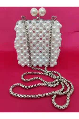 Abiye, Gelin, Gece İnci Burslu Çanta - Modazone (1)