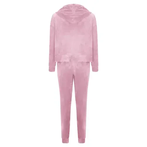 Aboser Womens Velour Tracksuits Set Velvet Long Sleeve Sweatsuits 2 Piece Sports Outfits Zip Up Hoodie Sweatpants Joggers Sets with Pocket - 4