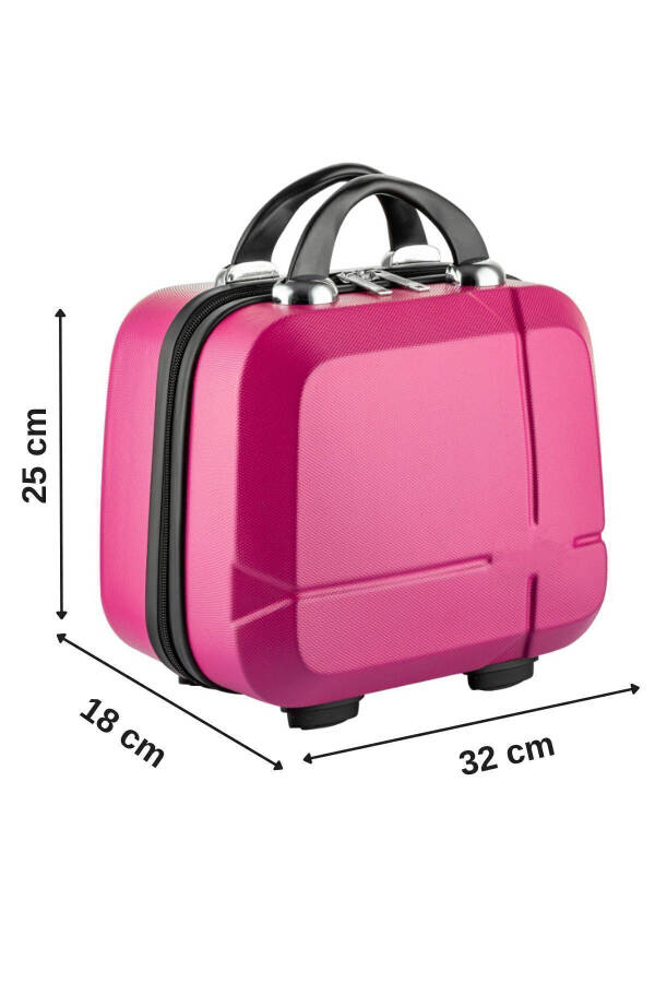 Abs Makeup Bag Travel Cosmetic Box & Carry-on - 11