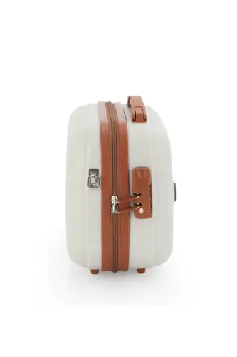 Abs Makeup Bag V305-M-BONE/BROWN - 3
