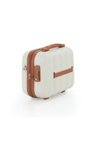 Abs Makeup Bag V305-M-BONE/BROWN - 4
