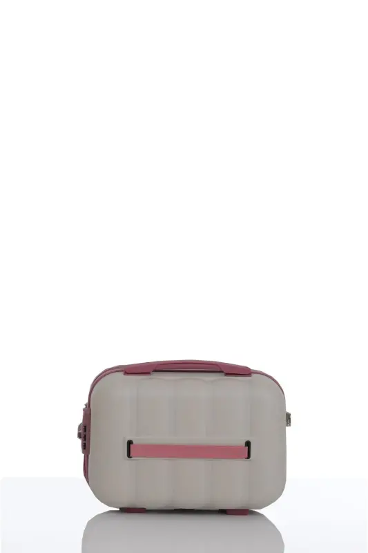 Abs Makeup Bag V305-m-BONE/DARK POWDER - 3
