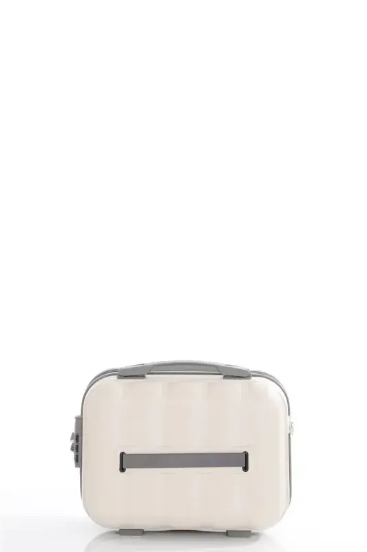 Abs Makeup Bag V305-m-BONE/GRAY - 3