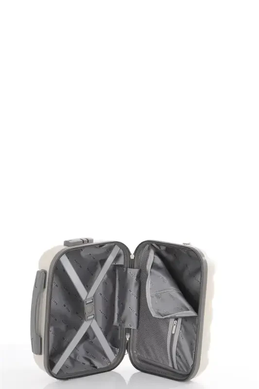 Abs Makeup Bag V305-m-BONE/GRAY - 4