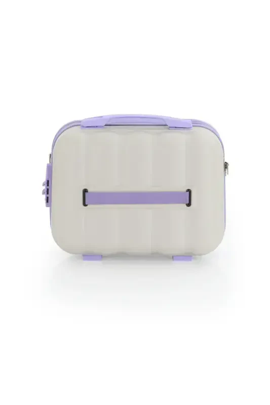 Abs Makeup Bag V305-M-BONE/LILAC - 5