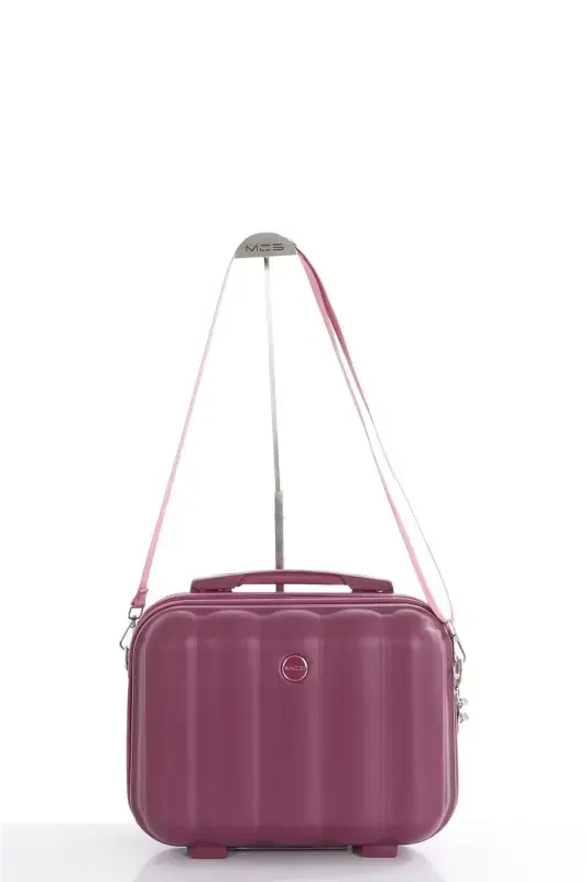 Abs Makeup Bag V305-m-PLUM - MÇS