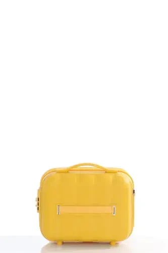 Abs Makeup Bag V305-m-YELLOW - 3